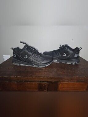 Men's SHAQ Scion Low Top Basketball Shoes Black 10.5